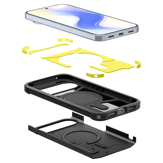 Spigen Tough Armor MagSafe case for Google Pixel 10 Pro XL, Black
