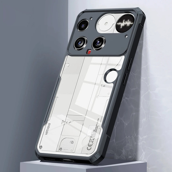 Case for Nothing Phone 3 5G, AntiDrop Hybrid, black
