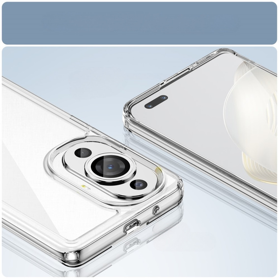 Case for Huawei Nova 11 Pro, Fusion Hybrid, transparent