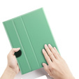 Case + keyboard iPad 10.2 7/8/9 gen 2019/2020/2021, Keyboard Cover Pen Slot, green