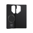 BENKS Kevlar Case for Samsung Galaxy S25 Ultra, for MagSafe, Carbon Fiber, black