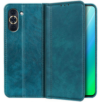 Flip case for Huawei Nova 10 Pro 4G, Split Leather, green
