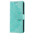 Flip case for Xiaomi Redmi Note 12 4G, Mandala, green
