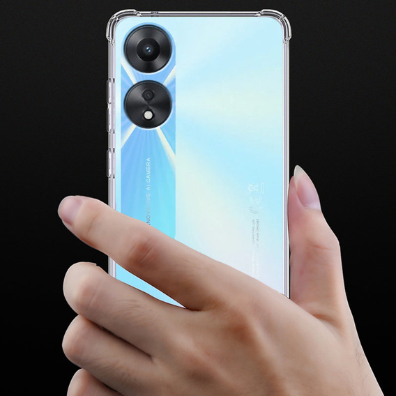 Case for Oppo A98 5G, Dropproof, transparent