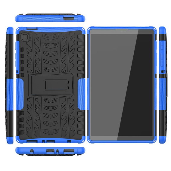 Case for Samsung Galaxy Tab A7 Lite 8.7 T220 / T225, Tire Armor, black / blue