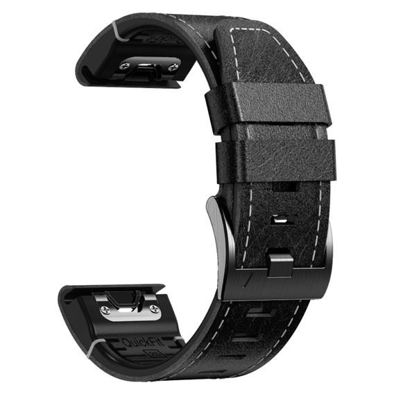 Quickfit leather strap for Garmin Fenix 5/6/6 PRO/7 Forerunner 965/955/945