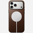 Nomad case for iPhone 17 Pro Max, Modern Leather Case, brown