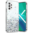 Case for Samsung Galaxy A33 5G, Glittery, transparent