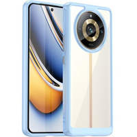 Case for Realme 11 Pro 5G / 11 Pro+ 5G, Fusion Hybrid, transparent / blue