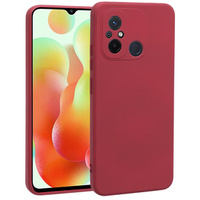 Case for Xiaomi Redmi 12C, Silicone Lite, red
