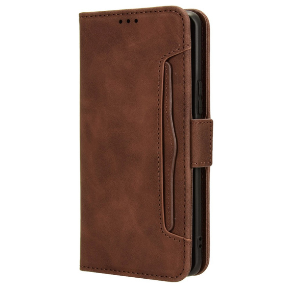 Flip case for Honor Magic 6 Lite 5G, Card Slot, brown