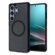 Spigen MagSafe Case for Samsung Galaxy S25 Ultra, Ultra Hybrid, matt / black + 9H Tempered Glass