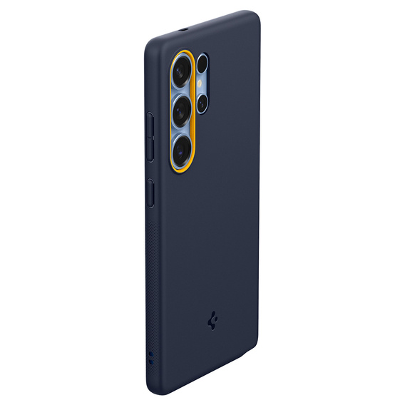 Spigen case for Samsung Galaxy S25 Ultra, Nano Pop MagSafe, dark blue + 9H tempered glass