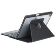 Keyboard case for iPad 11" 2025 A16 (11 gen.) / iPad 10.9" 2022 (10 gen.), Rotary 360° Leather, black