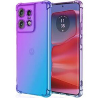 Case for Motorola Edge 50 Pro, Gradient Dropproof, Purple / blue