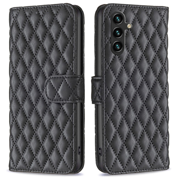 Flip case for Samsung Galaxy A05s, Wallet, BINFEN COLOR, black