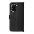 Crossbody Leather Wallet flip case for Xiaomi Redmi A5, black