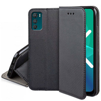 Flip case for Motorola Moto G42, Wallet Smart Magnet, black