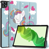Case for Realme Pad 2, Smartcase, unicorn