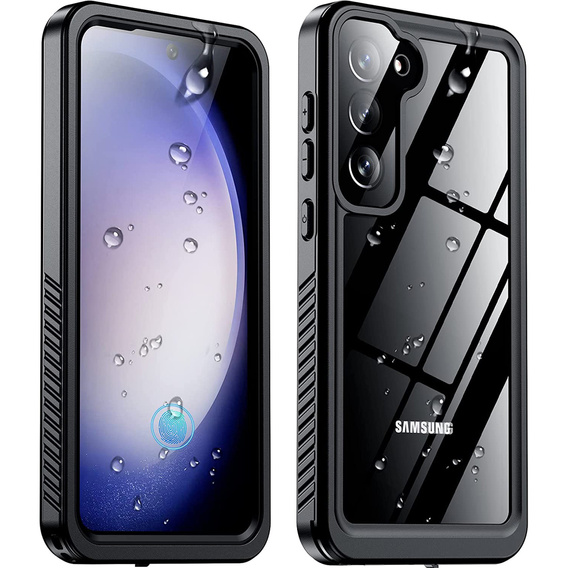 IP68 Waterproof Case for Samsung Galaxy S23 Plus, black