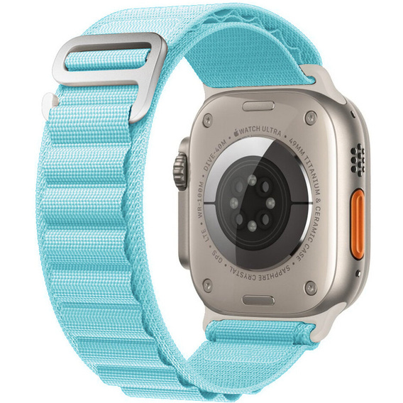 Nylon Strap for Apple Watch 1/2/3/4/5/6/7/8/SE/ULTRA 42/44/45/49mm, Blue