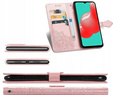 Flip case for Samsung Galaxy M52 5G, Mandala, pink