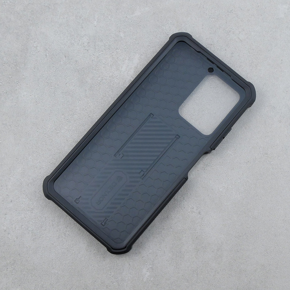 Armored case for Xiaomi Redmi Note 12 Pro 5G / POCO X5 Pro 5G, Dexnor Full Body (Two Frames), black