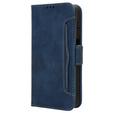 Flip case for Samsung Galaxy M15 5G, Card Slot, dark blue