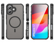 Case for iPhone 17, for MagSafe, with camera protection, tinted with black border