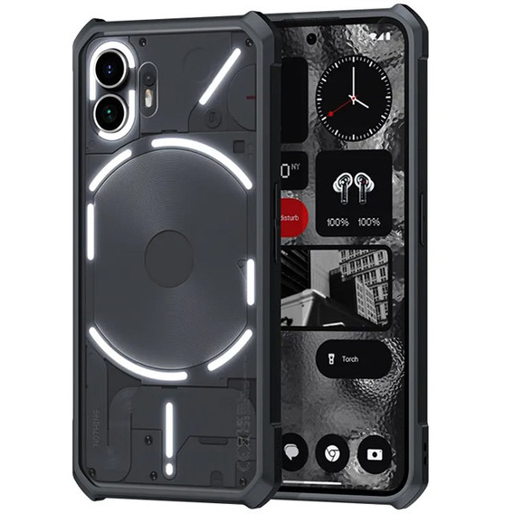 Case for Nothing Phone 2, AntiDrop Hybrid, black