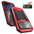R-JUST armoured case with screen protector and stand for iPhone 17 Pro Max