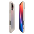 Spigen case for iPhone 16 Pro, Liquid Air, titanium + 9H Tempered Glass