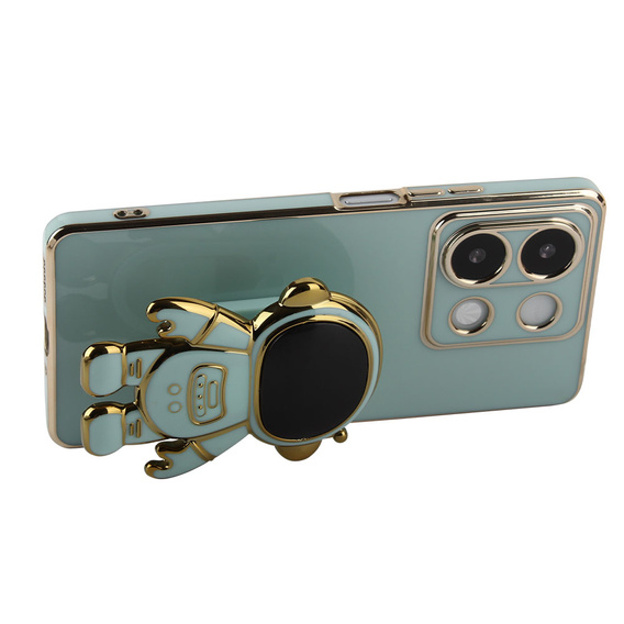 Case for Xiaomi Redmi Note 13 5G, Astronaut, green + 9H Tempered Glass