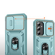 Case for Samsung Galaxy S23 FE, CamShield Slide, green