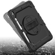 Armored Case for iPad 10.2" 2021/2020/2019 (9/8/7 gen.), protective 360 with stylus slot, black