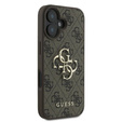 GUESS 4G Big Metal Logo case for iPhone 16