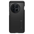 Spigen Tough Armor Case for OnePlus 12 (Black) – Rugged Protection with Kickstand