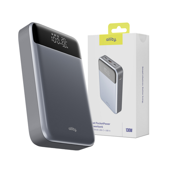 Allity APB-200 laptop powerbank 130W 19200 mAh