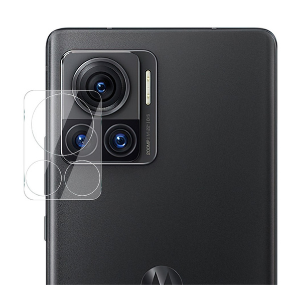 BENKS Kevlar Case for Motorola Edge 30 Ultra, for MagSafe, Carbon Fiber, transparent