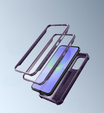 Armored case for Samsung Galaxy A36 5G, Dexnor Full Body (Two Frames), purple