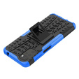 Case for Motorola Moto G22, Tire Armor, blue