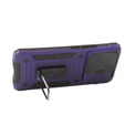 Armored Case for Xiaomi Redmi Note 13 Pro 5G, CamShield Slide, purple + Tempered Glass 9H