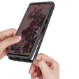 Case for Google Pixel 8 Pro, Shockproof, with film, black