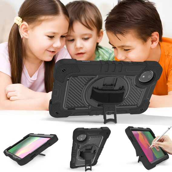 Case for Xiaomi Redmi Pad SE 8.7, Armor Protective, Black