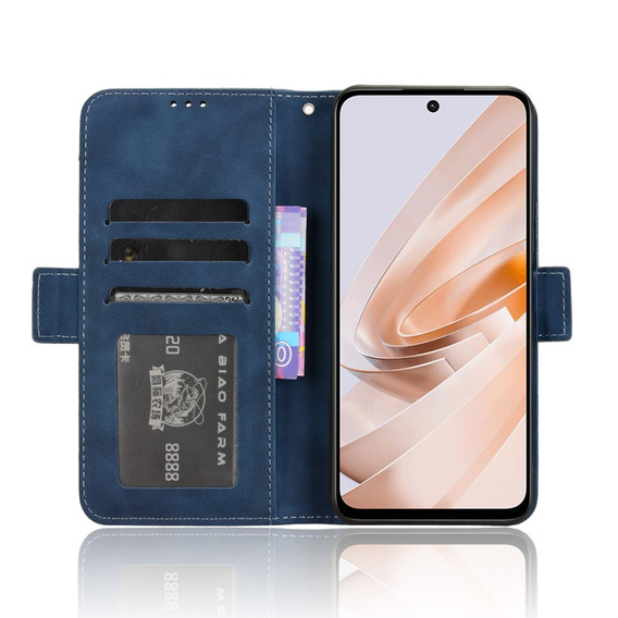 Flip case for Xiaomi Redmi 13, Card Slot, dark blue