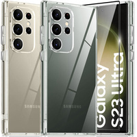Case for Samsung Galaxy S23 Ultra, Premium Armor Slim, transparent