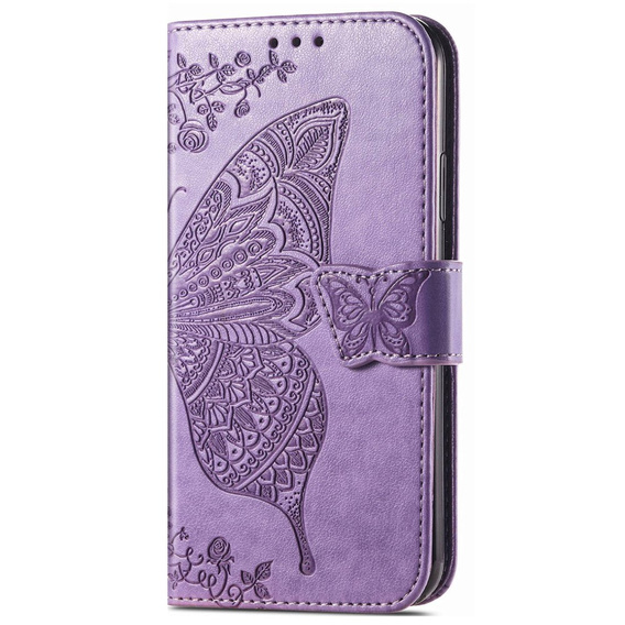 Flip case for Infinix Note 30 Pro 4G, Butterfly, purple