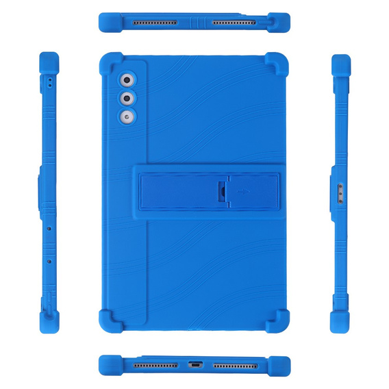 Silicone case for Lenovo Yoga Tab Plus, Impact, armor, dark blue