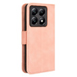 Flip case for Xiaomi 14T Pro, Card Slot, pink