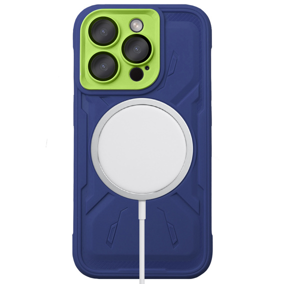 Case for iPhone 15 Pro Max, ERBORD Armor Mag, blue